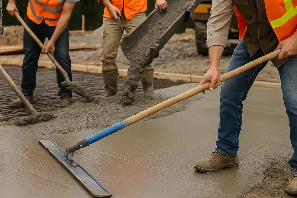a new concrete foundation for a house from Concrete King Dallas in Dallas, TX - Stamped Concrete Patios
